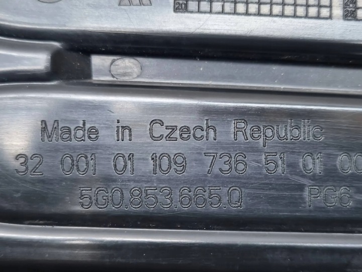 фото №9, Volkswagen golf vii 2017 перед сторона ліва решітка, заглушки