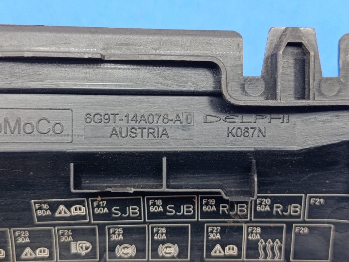 фото №7, Ford galaxy mk2 2.0tdci блок предохранителей 6g9t-14a076-ca