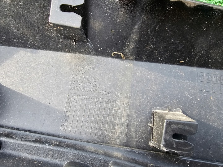 фото №11, Планка дверь правые зад hyundai tucson iv nline 20-