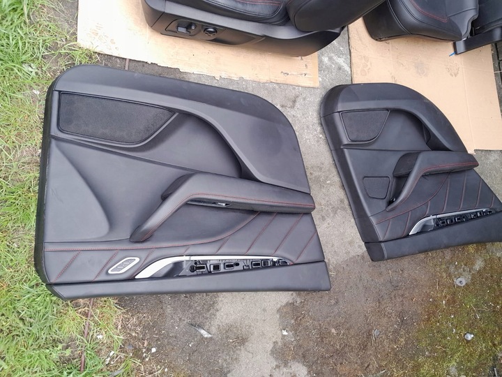 фото №7, Комплект сидінь maserati levante червона nić