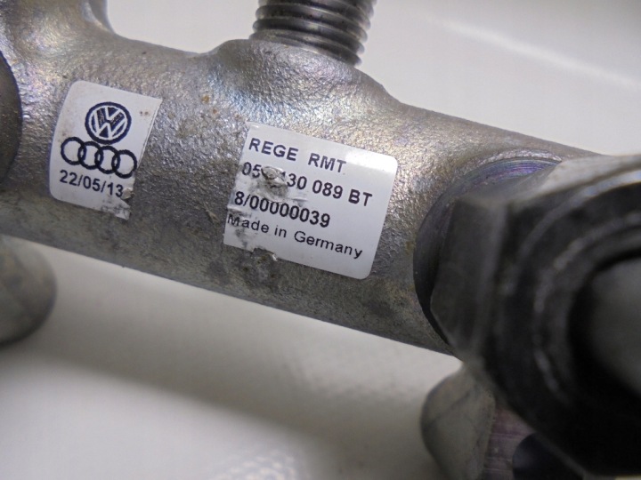 фото №7, Топливная рейка трубка датчик audi a4 a5 q5 q5 a6 059130089bt 05a906051