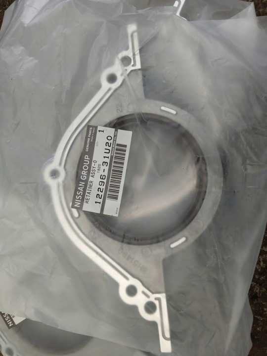 фото №1, Infiniti fx35 g35 3.5 v6 ущільнювач вала колінчастий вал.