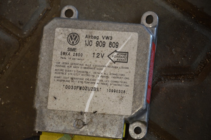 фото №1, Vw new beetle модуль air bag 1j0909609