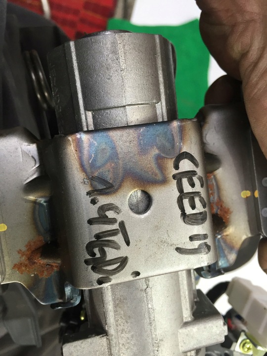 фото №5, Kia ceed iii 2019 регулировка колонки замок зажигания