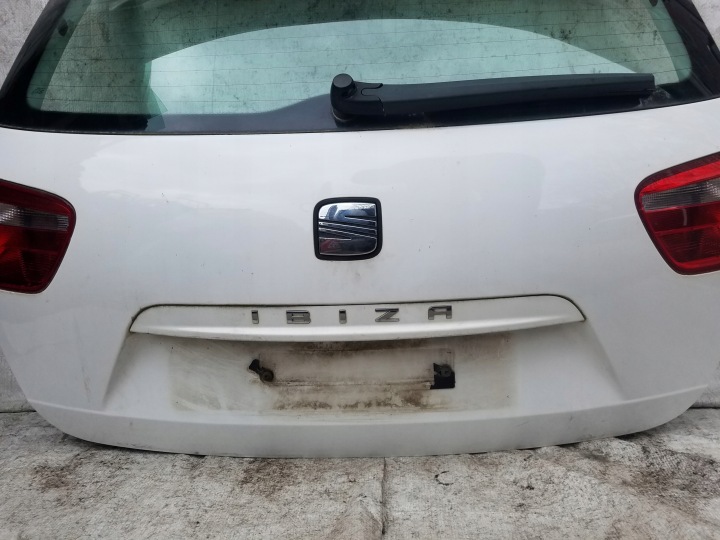 фото №11, Крышка багажника зад seat ibiza iv 6j универсал код lb9a