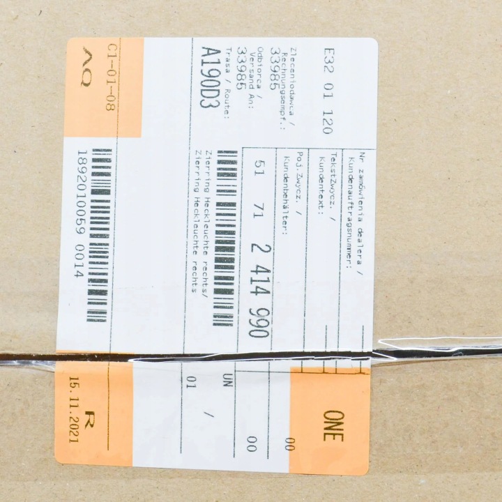 фото №6, Кольцо декоративный заднего правого света mini countryman f60 51712414990