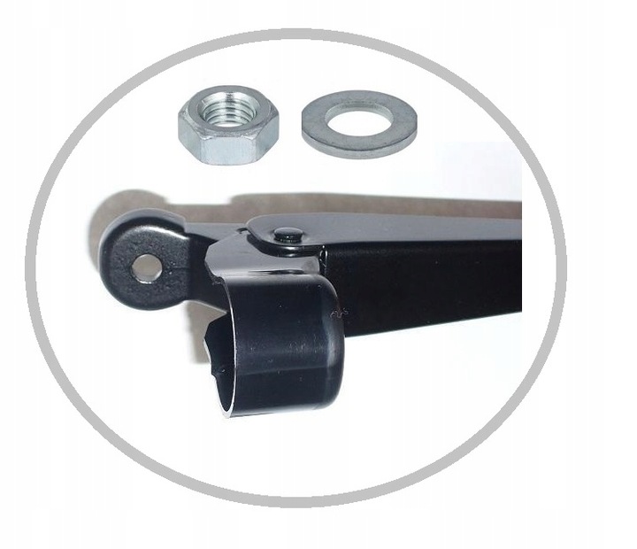 фото №3, Рычаг металлический дворник na зад renault clio ii