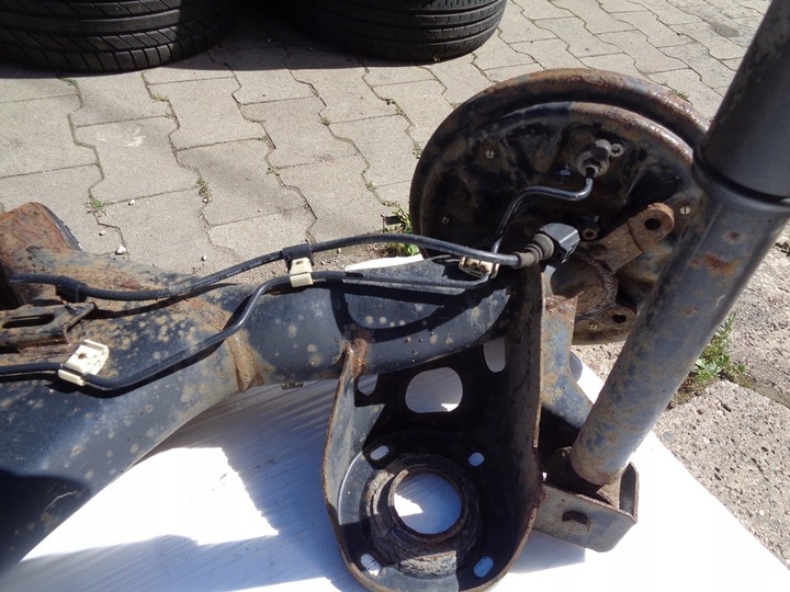 фото №6, Ось балка подвешивание зад vw polo iv 1,4tdi 05-10r.