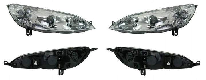 фото №1, Фара лампа peugeot 407 04-10 l+p tyc