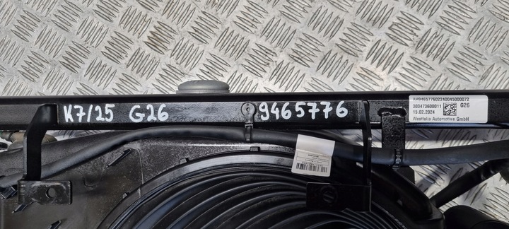 фото №16, Bmw оригінальний номер 9465776 4' g26 i4 hak буксирувальний електричний складний вестфалія