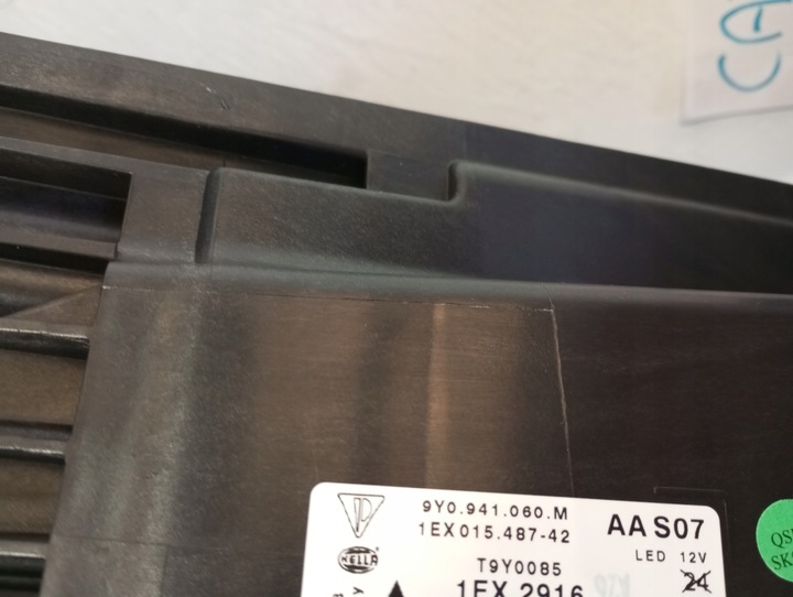 фото №13, Лампа лампи повний led matrix cayenne 9y0 рестайлінг 9y0941060m 9y0941059m нове