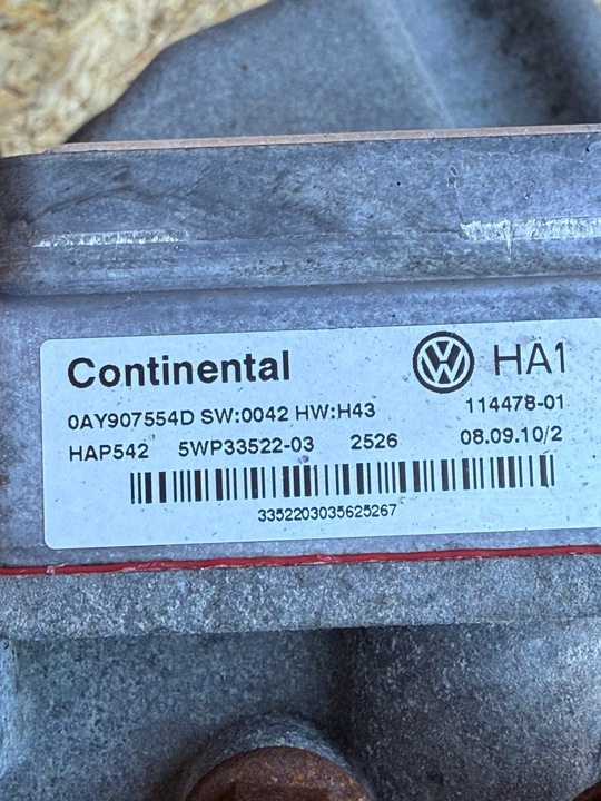 фото №5, Мост дифференциал 4x4 tiguan 1 0ay907554d 0ay525010c 2.0 tdi