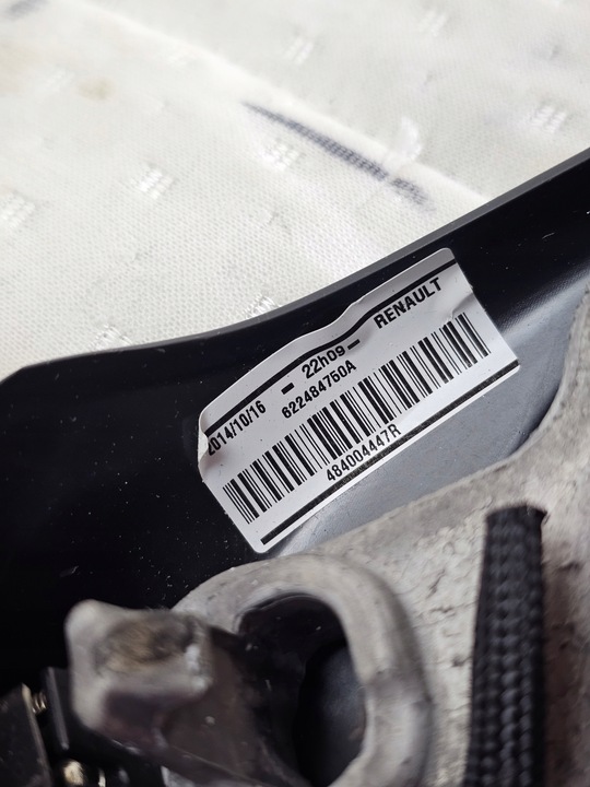 фото №14, Кермо мультифункція renault clio iv шкіра червона r1203