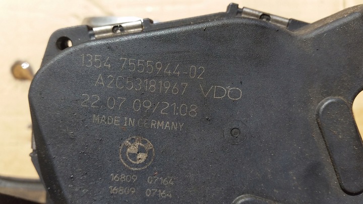 фото №7, Колектор всмоктуючий дросельна заслінка bmw 5 x5 f01 f07 f10