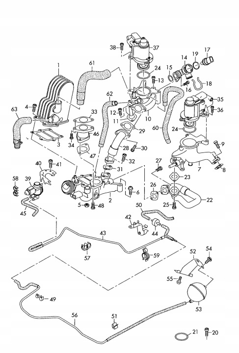 фото №12, Клапан egr 057131223d 057131501e audi a8 d3 4.2tdi