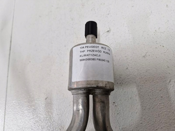 фото №10, Peugeot rcz 1.6 thp шланг трубка кондиціонера 9684368380 f80245