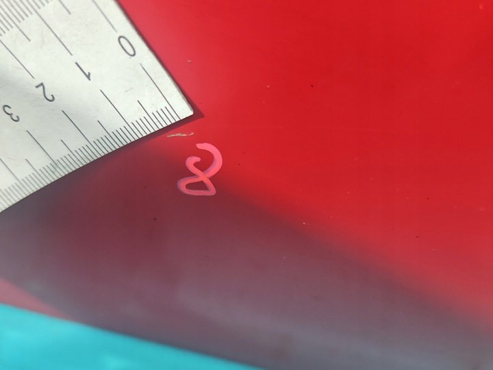 фото №11, Дверь перед левая vw golf iii 5d красный ly3d