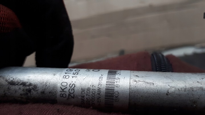 фото №6, Q5 8r шланг трубка води 2.7 3.0 tdi a4 b8 a5