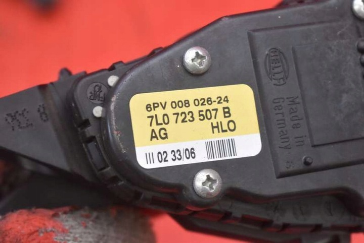 фото №8, Потенціометр педаль газу eu 7l0723507b porsche cayenne s 1 i 7l 4.5 v8 340km