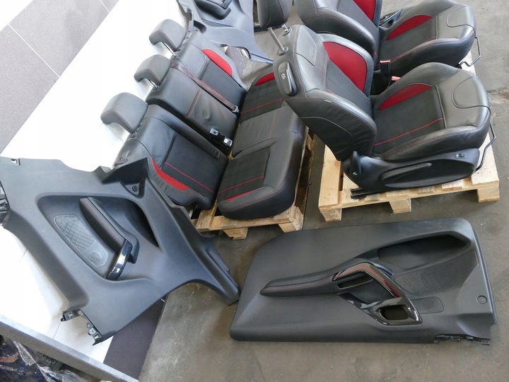 фото №15, Peugeot 208 gti рестайлінг сидіння диван боковина комплект