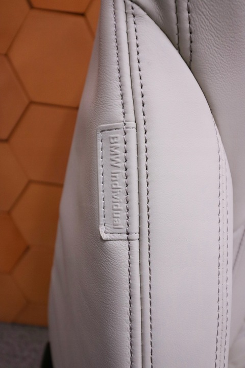 фото №10, Bmw 4 g22 салон сидіння individual шкіра merino elfenbeinweiss harman