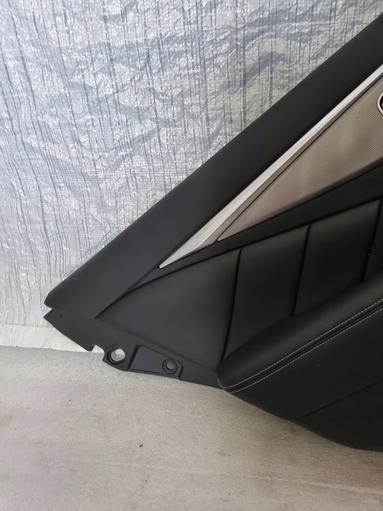 фото №5, Infiniti q50 оббивка шкіра чорна ліва зад