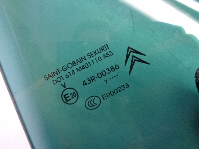 фото №4, Скло двері лівий зад citroen c4 grand picasso 2007 рік