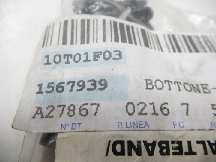 фото №7, Штифт штифт крепёжный wieszak/cięgno задней полки багажника escort 1567939