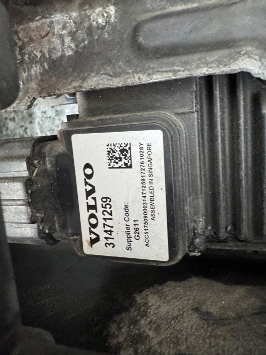 фото №16, Жалюзі кермо повітря радар volvo v40 ii 2012-18r 31455989 31471259