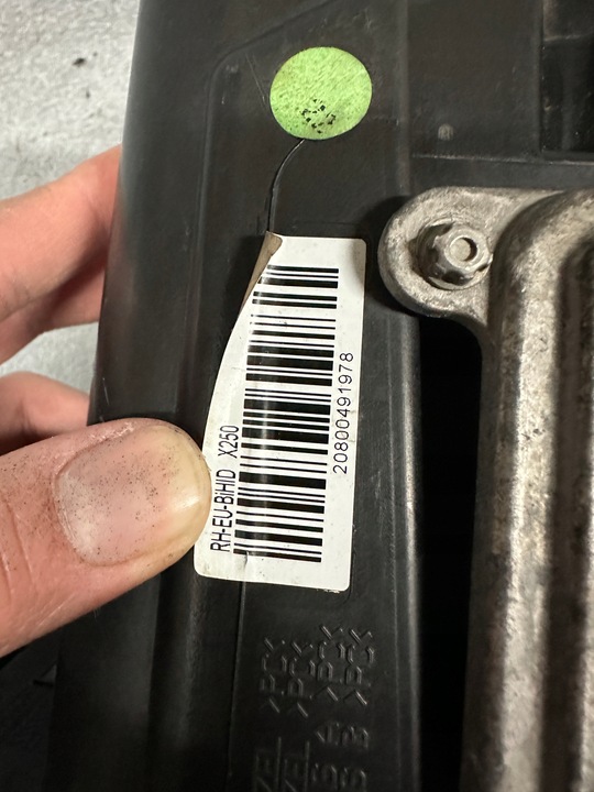 фото №14, Лампа jaguar xf рестайлинг x250 ксенон led 12 контактов европа правая