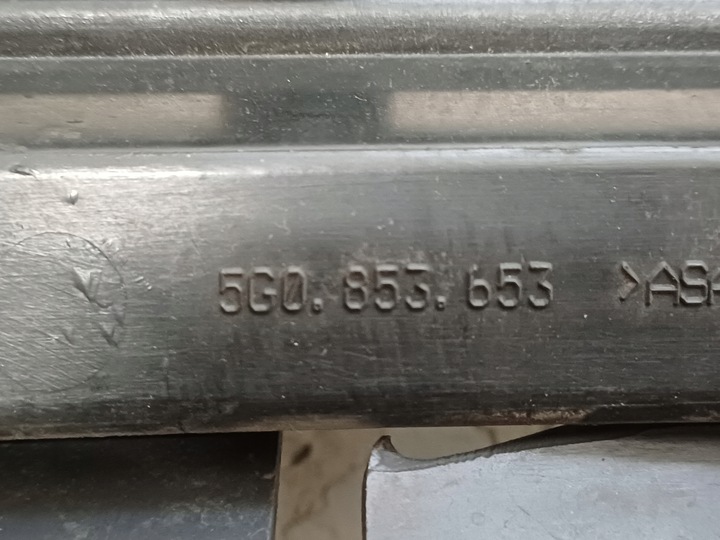 фото №9, Vw golf 7 vii рестайлінг 16-20 решітка радіатора решітка радіатора перед 5g0853653