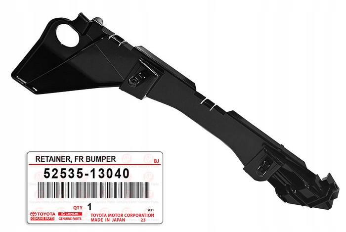 фото №1, Toyota corolla e12 02-07 ковзун бампера перед праві 5253513040 оригінал