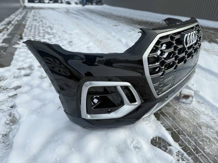 фото №11, Audi q5 ii 80a рестайлінг s line бампер перед передній комплектний ly9b 4xpdc 20-24