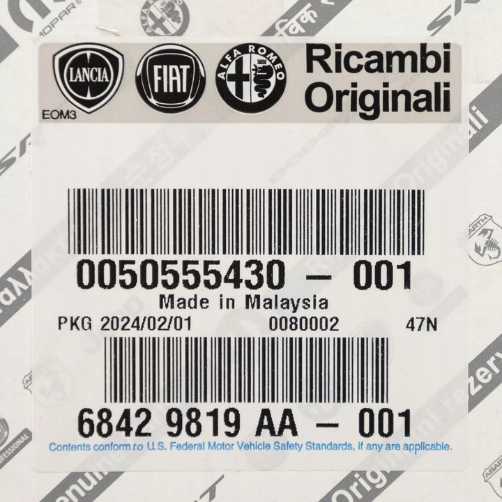 фото №9, Stelvio датчик давления выхлопных газов dpf 50555430