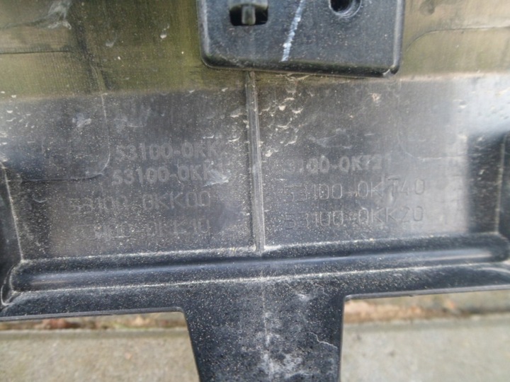 фото №10, Toyota hilux решётка решётка радиатора радар 53100-0kk00