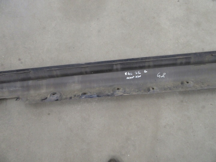 фото №15, Планка порогова накладка ліва bmw e46 sedan універсал orientblau