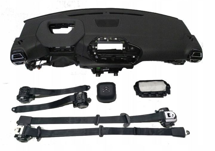 фото №1, Citroen c4 iii панель hud подушка безопасности ремни комплект