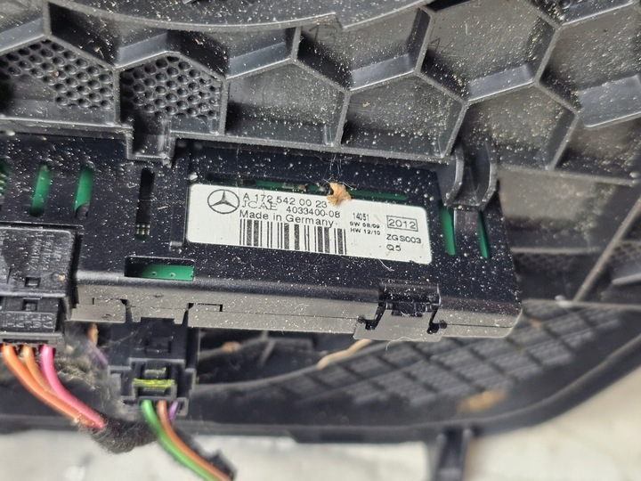 фото №6, Захист сітка динаміка консолі панелі mercedes w166 ml gle a1666801318