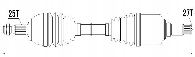 фото №1, Полуось приводная mercedes a w16 180cdi -12 левая mtm