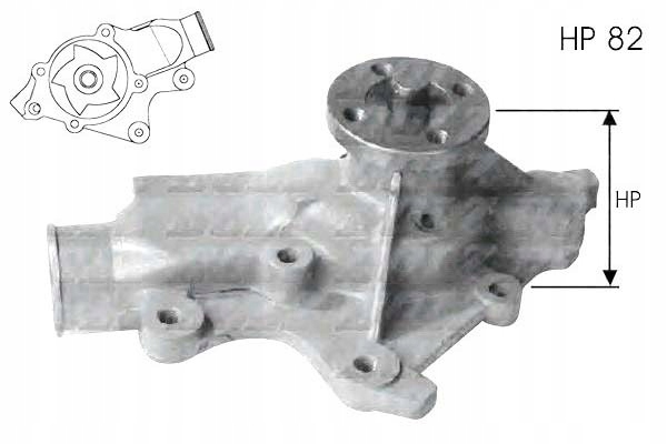 фото №1, Dolz насос воды jeep