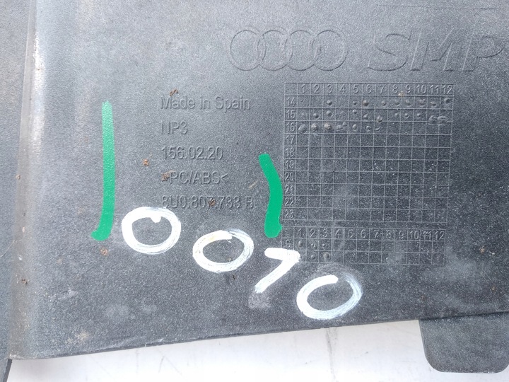 фото №6, Audi q3 8u0 спойлер бампер переднє перед