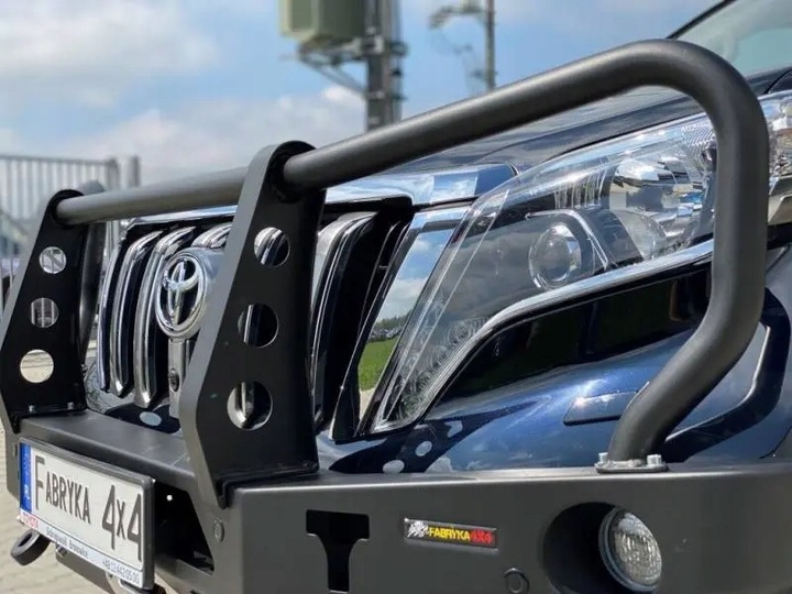 фото №7, Трубное оборудование bullbar v1 do бампера toyota land cruiser 150 2013-2017