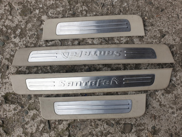 фото №1, Hyundai santa fe ii 06-11 накладка планка порог kpl