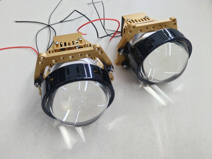 фото №13, Комплект 2x лінзи biled бі-led 3.0 mocniejsze od koito top якість