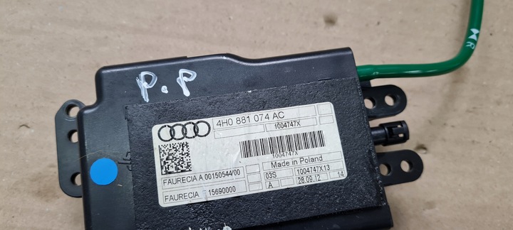 фото №5, S7 4g a7 модуль помпа сидіння права праві перед 4h0881074ac a6 c7 4g