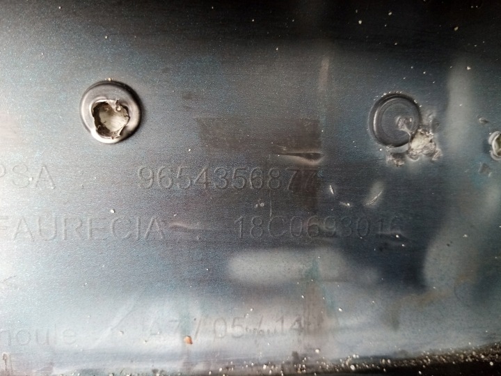 фото №15, Бампер перед передний 9654356877 peugeot 207 06-09-12 kgw европа синий