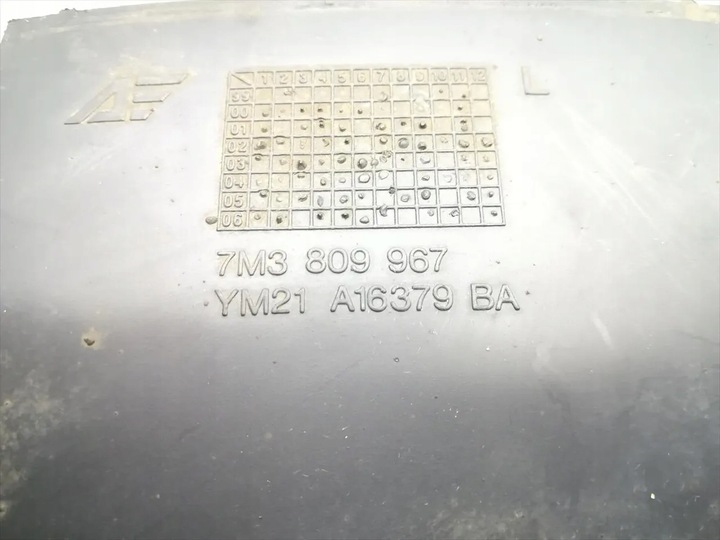 фото №10, Vw sharan крыло переднее левый 2004 mpv 7m3809967 ym21-a16379-ba 95-10