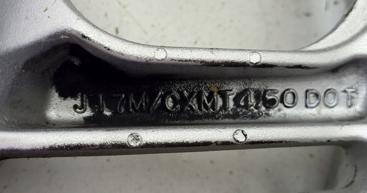 фото №7, Диск задня 17" x 4,5" honda ntv 700 deauville 2006-11r