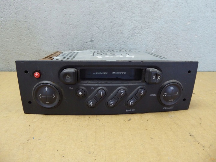 фото №1, Радио кассета+ код renault modus обновление list