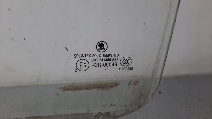 фото №2, Скло двері лівий зад skoda octavia i 99r hb